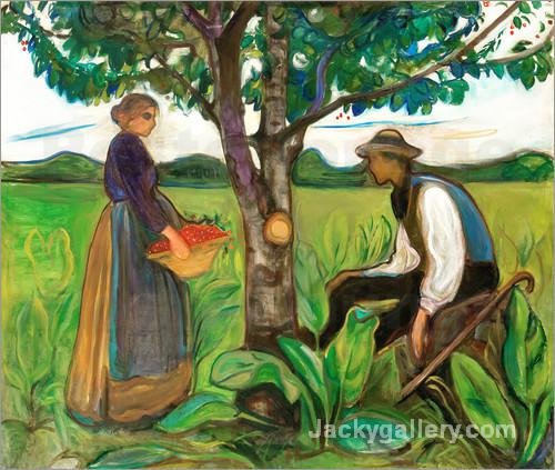 Fruchtbarkeit. - by Edvard Munch paintings reproduction